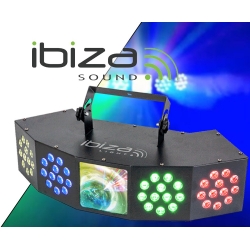 Efekt świetlny Ibiza 3-IN-1 COMBI-FX4